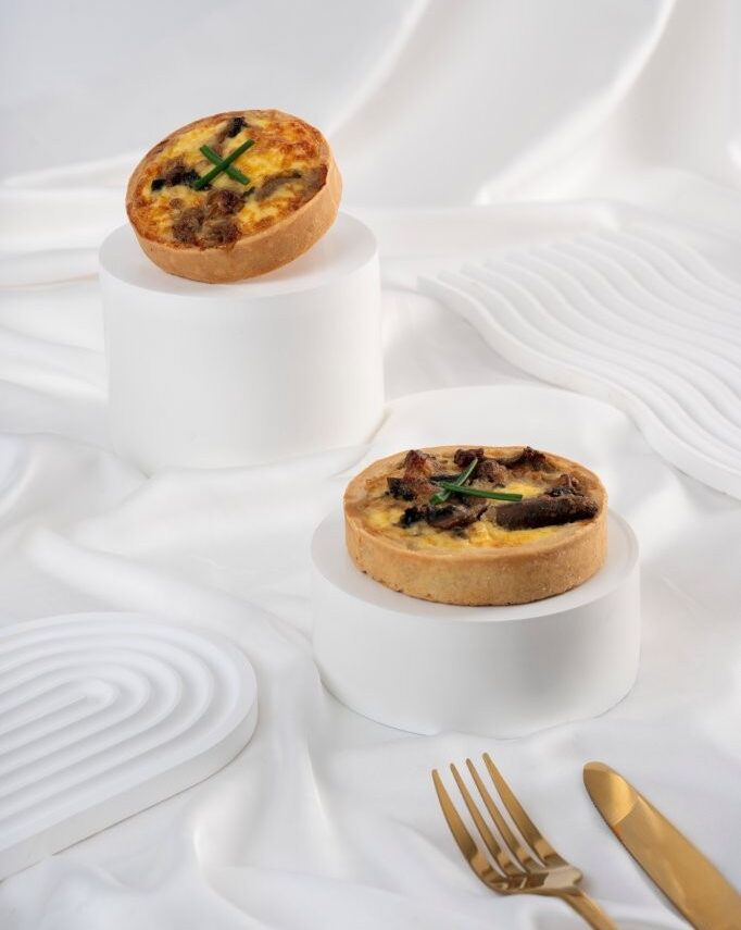 QUICHE POULET CHAMPIGNONS
