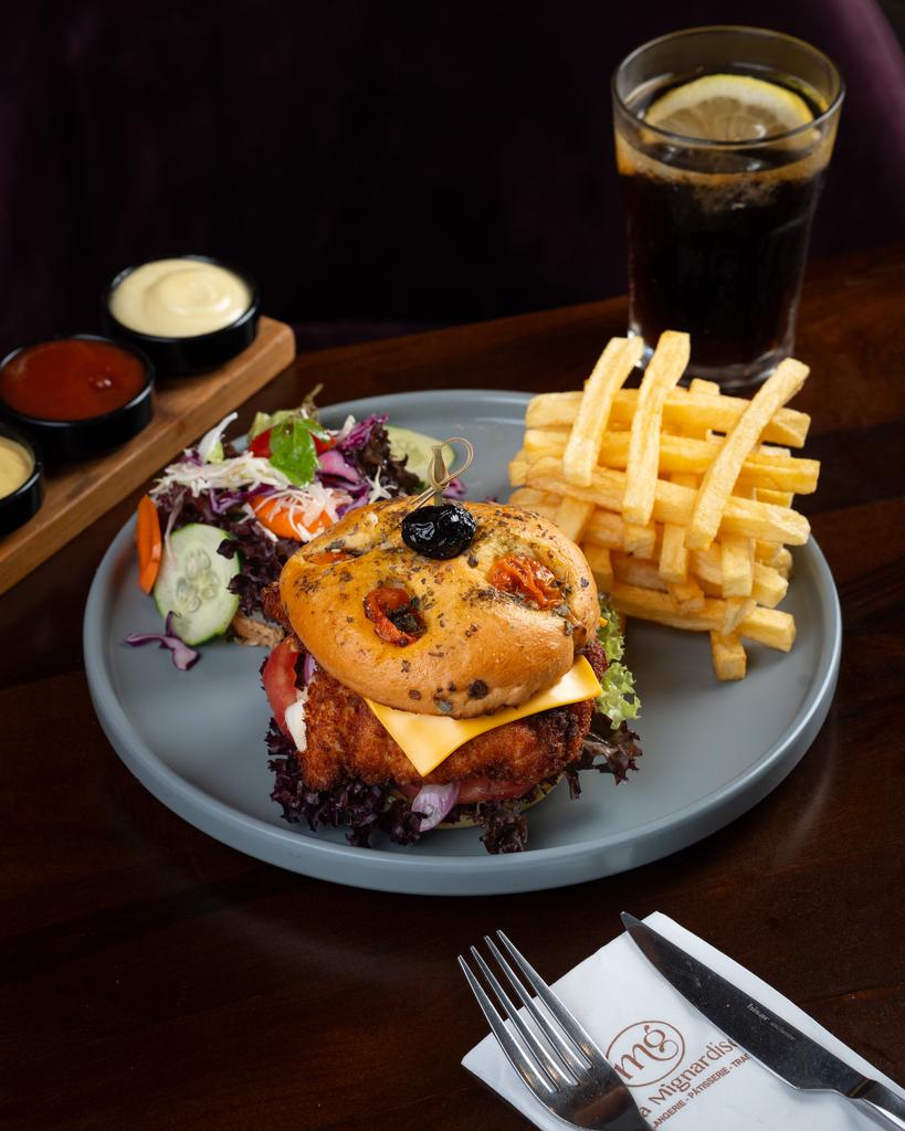 MENU BURGER LE POULET