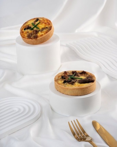 QUICHE POULET CHAMPIGNONS