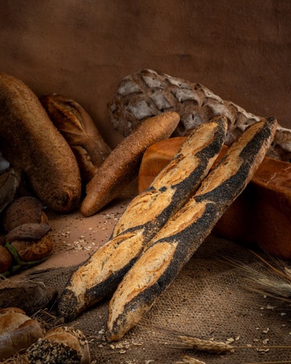 BAGUETTE AU PAVOT